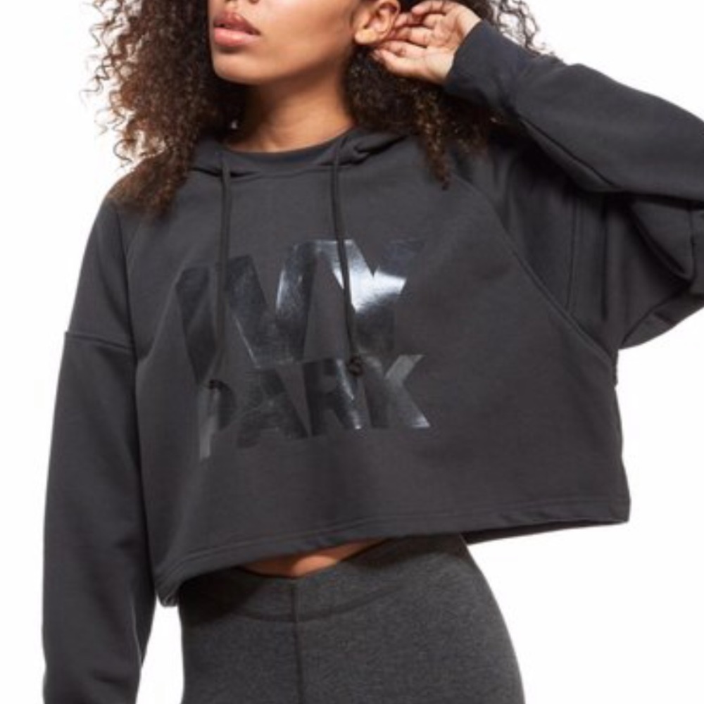 Ivy park cropped hoodie (worn 1 time)